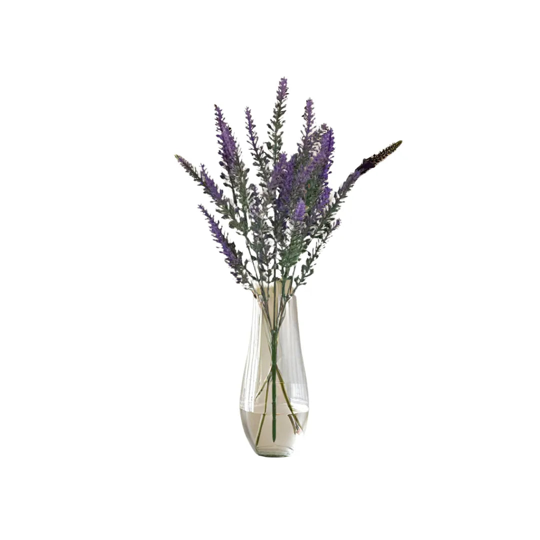 Arranjo de Flores Artificiais Lavanda Decoração - sem vaso